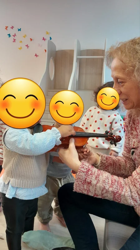 Intervention violon en crèche