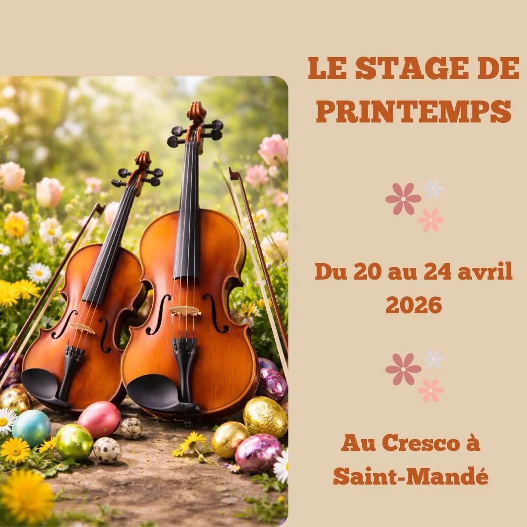 Stage de printemps Violons & co